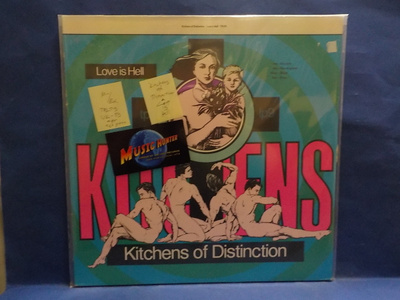 KITCHENS OF DISTINCTION - LOVE IS HELL M-/EX UK -89 APR LP