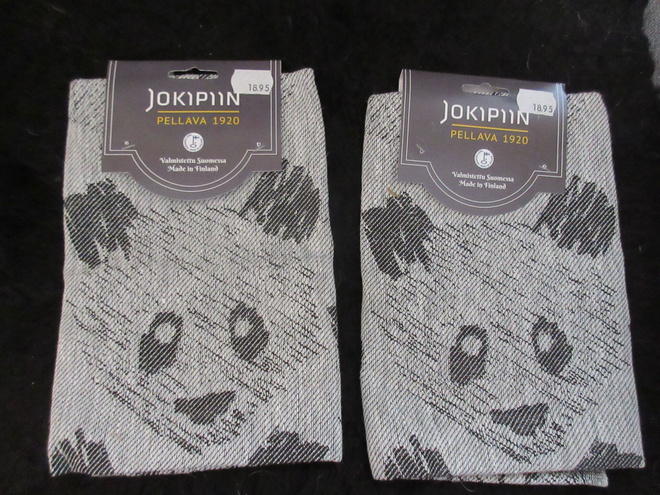 JOKIPIIN PELLAVA PANDA-PYYHE 45x55 CM 1 KPL