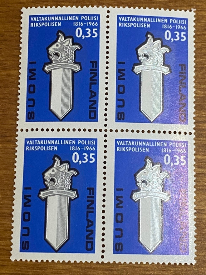 VALTAKUNNAN POLIISI 150 VUOTTA NELIÖ**