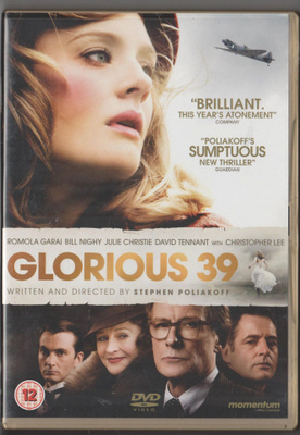 GLORIOUS 39 [2009][DVD]  Stephen Poliakoff