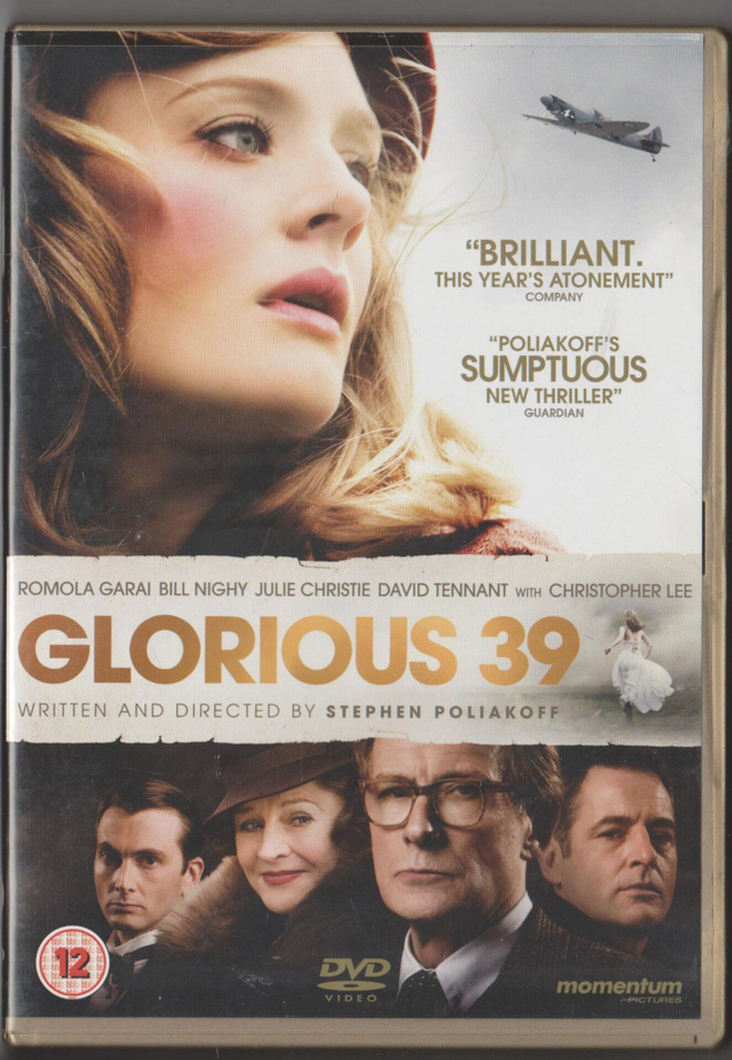 GLORIOUS 39 [2009][DVD]  Stephen Poliakoff