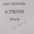Siiri Herranen : Kotikuusi : runoja (signeerattu) - pikkukuva 3