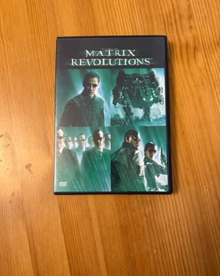 the Matrix revolutions DVD