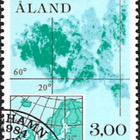 Åland 1984 Yleismerkit 3,00 mk EP leima Lape 005 - pikkukuva 1