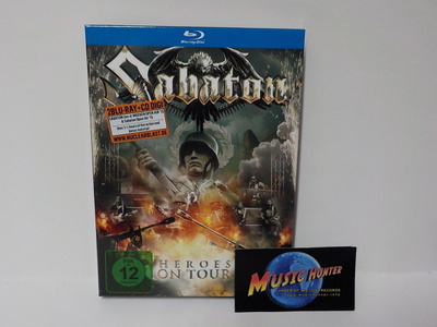 SABATON - HEROES ON TOUR UUSI 2 X BLU-RAY + CD (+)