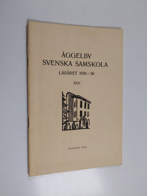 Äggelby svenska samskola Läsaret 1935-36 25