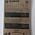 Leo Carlsson 2025-26 Parkhurst Hockey Retro 1 of 249 - pikkukuva 2