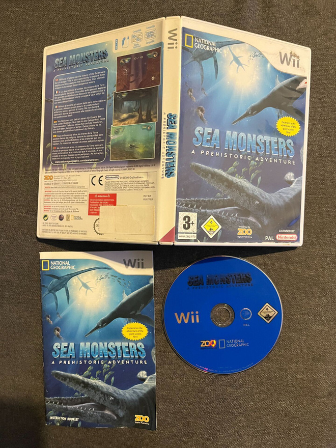 Sea Monsters - A Prehistoric Adventure WII