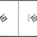 Ål 1996 Tervehdys-merkit 1. lk välilöpari logo ** LaPe 107 - pikkukuva 2