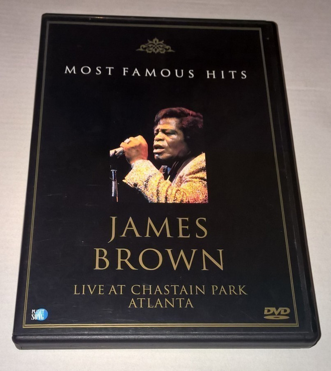JAMES BROWN LIVE AT CHASTAIN PARK ATLANTA  DVD