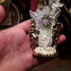 Miniatyyri posliini maljakko. Taiyo made in Japan - pikkukuva 5