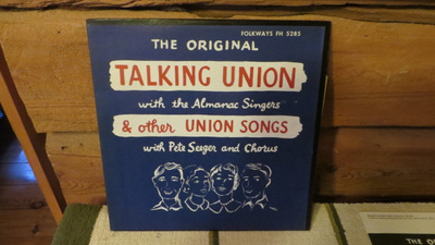 talkin union lp: with pete seeger and chorus 1955 folkways