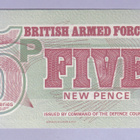 British Armed Forces 5 Pence v.1972 UNC P-M47 - pikkukuva 1