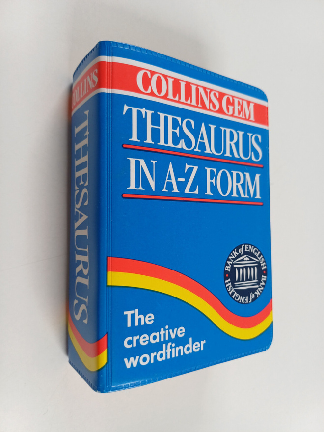 Mary O'Neill ym. : Collins Gem Thesaurus in AZ Form