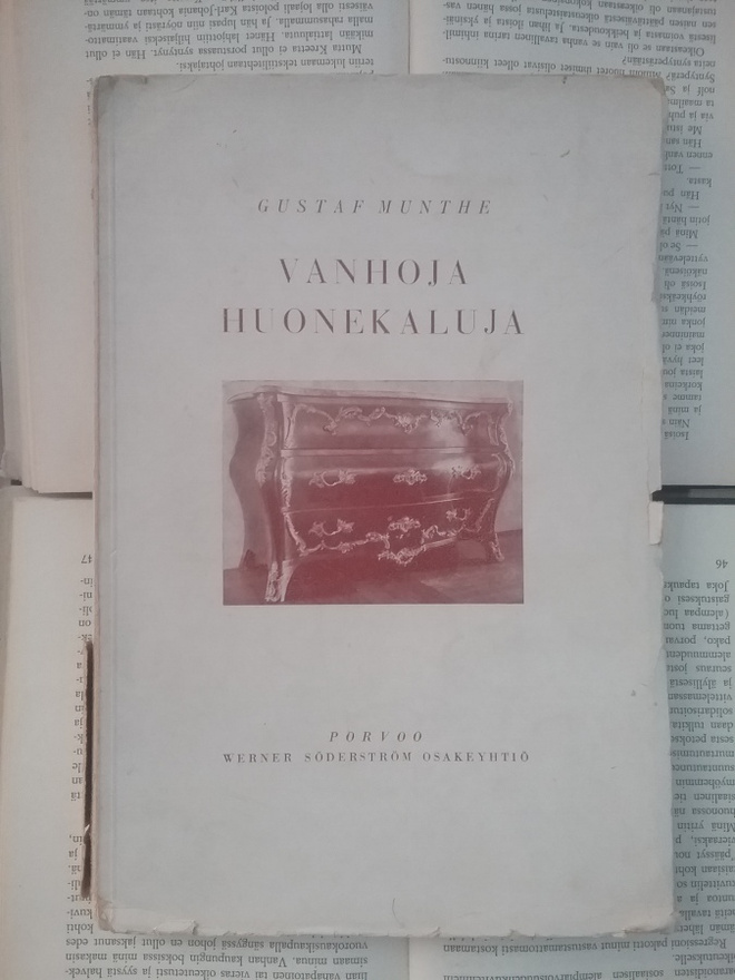Gustaf Munthe - Vanhoja huonekaluja (nid.)