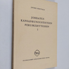 Jouko Hautala : Johdatus kansanrunoustieteen peruskäsitte... - pikkukuva 1