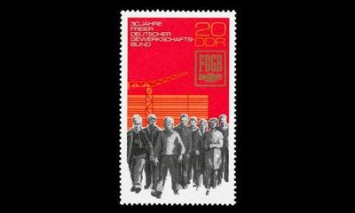 DDR 2054 ** Ammattiliitto 30v (1975)