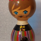 Vintage puinen ' neulatyynynukke '! 1. - pikkukuva 1