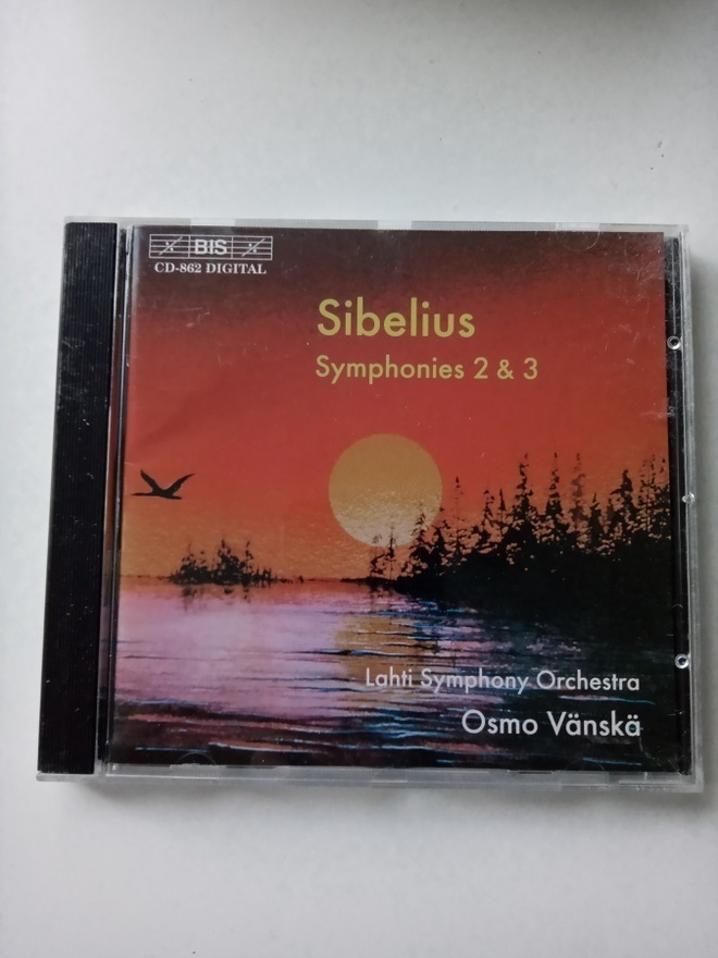 CD SIBELIUS - Symphonies 2 & 3 ( Sis.postikulut )