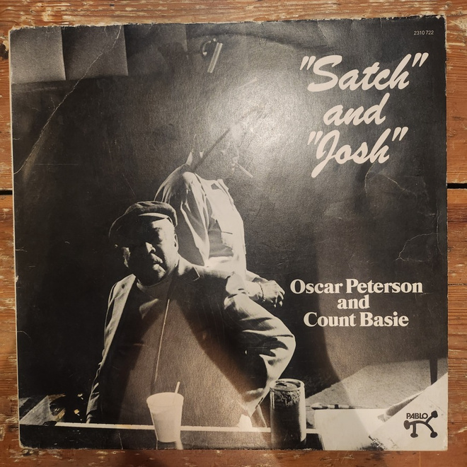 Oscar Peterson and Count Basie -"Satch and Josh" Lp (EX/VG+)