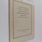 Helsingin yliopiston filosofisen tiedekunnan historiallis... - pikkukuva 1