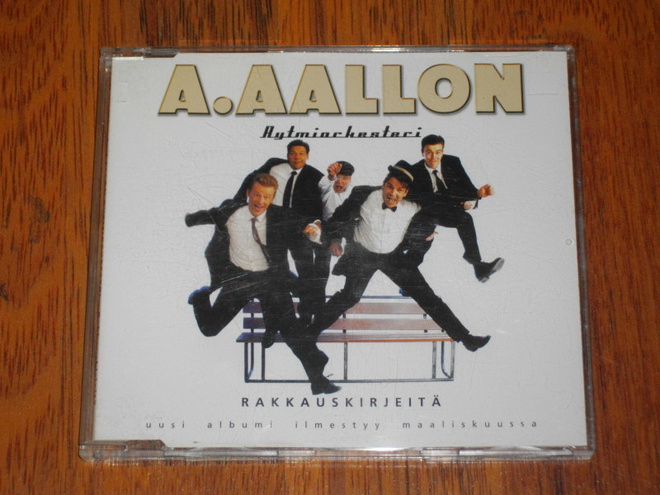 CDs - A. AALLON RYTMIORKESTERI  Rakkauskirjeitä single MINT-