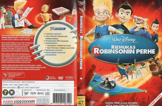 Riemukas Robinsonin Perhe (47.disney klassikko (11560)
