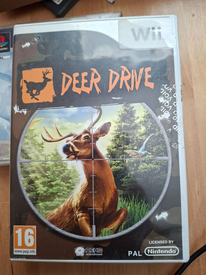 Wii Deer Drive CIB