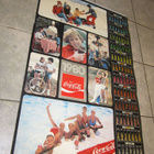 VANHA ISO COCA-COLA KALENTERI 1980 -tehty v 1979- 90 x 60 cm - pikkukuva 2