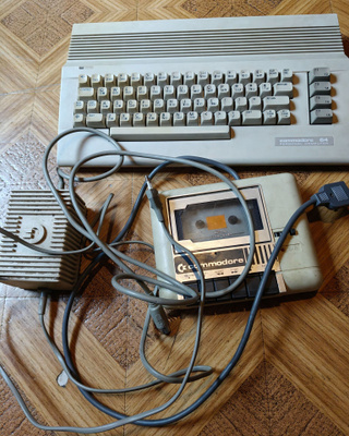 Commodore 64 setti.