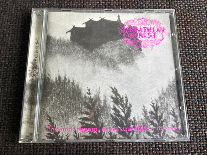 Carpathian Forest ” Through Chasm, Caves And Titan Woods” CD