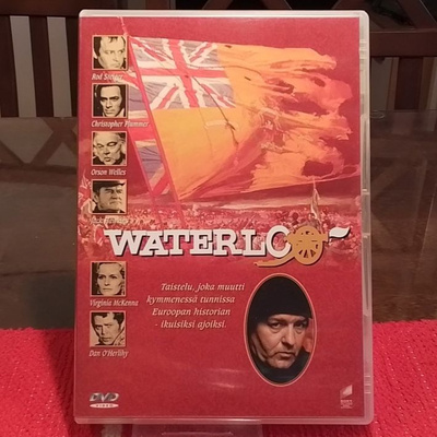 Waterloo dvd 1970 Suomijulkaisu Rod Steider Orson welles