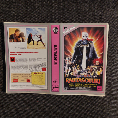 Rautasoturi Vhs kansipaperi