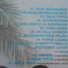 TUOMARI NURMIO & VIIDES KOLONNA: MAAILMANPYÖRÄ PALAA _CD - pikkukuva 3