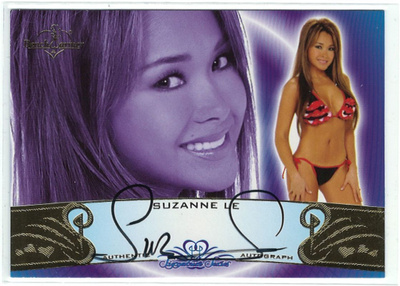 Bench Warmer 2010 Signature Series Autograph Suzanne Le