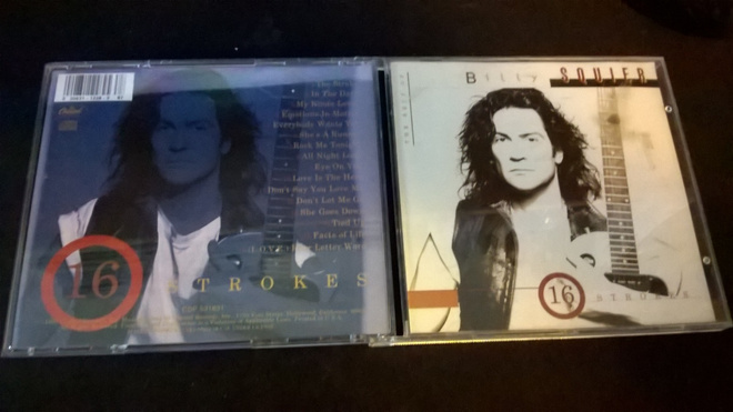 BILLY SQUIER - 16 Strokes: The Best Of Billy Squier