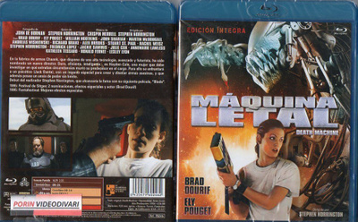 Death Machine (61 481) UUSI -sp- BLU-RAY brad dourif 1994