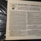 The Weavers At Carnegie Hall upea vanha folk Lp P. Seeger - pikkukuva 3