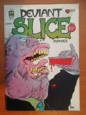 Deviant Slice funnies - vol. 1, 1972 ( adult horror humor )