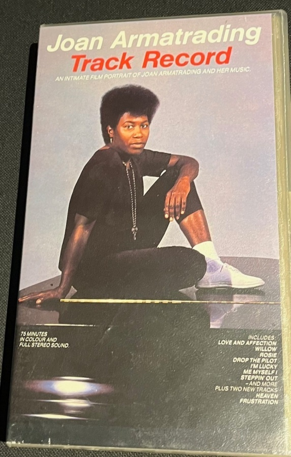 Joan Armatrading - Track Record VHS videokasetti