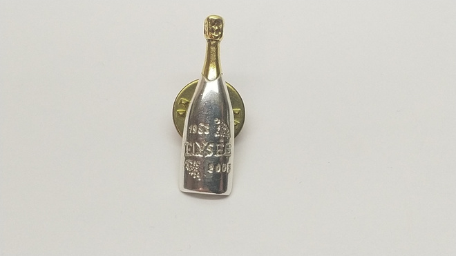 Pinssi Elysee 1953-2003 hopea 925