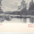 Saimaan kanava Tinkamonkoski käyttämätön kortti, - pikkukuva 1