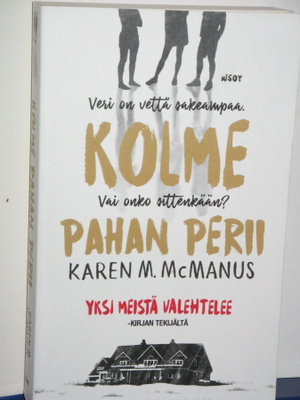 Karen McManus : KOLME PAHAN PERII