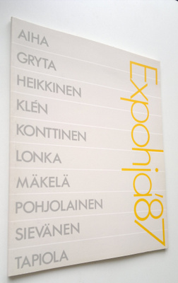 Expohja '87 Fiskars 10.6.-27.9.87