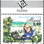 Åland 1998 Maatalous 2,40 mk välilöpari logo ** LaPe 135 - pikkukuva 1