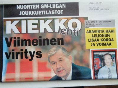 Kiekkolehti Nro 24/1997 (16.1)