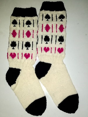 Pelikorttisukat