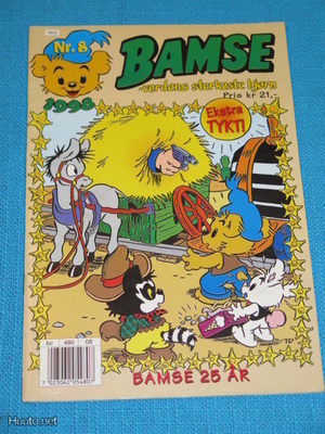 Bamse verdens sterkeste bjørn Nr.8 1998