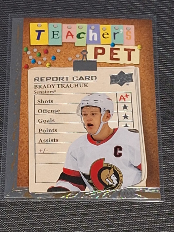 2023-24 Upper Deck Series - Teachers Pet #TP-7 Brady Tkachuk