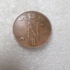 5 penniä 1906 Siistikuntoinen hieman patinoituut,- - pikkukuva 2